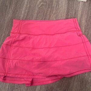 Lululemon Athletica Sonic Pink Skort- Pace rival skirt